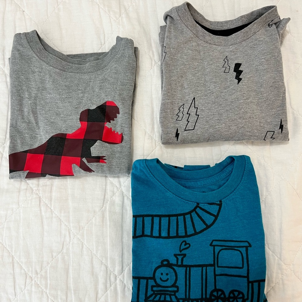 Cat & Jack Long Sleeve Tee Bundle